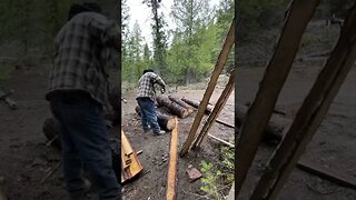 Milling more 2x6’s off the Woodland Mills Portable Sawmill - Homesteading