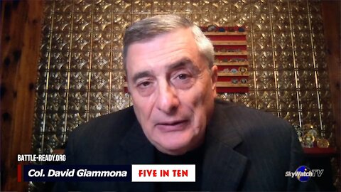 Five in Ten 8/26/21: Col. David Giammona - Spiritual War in Afghanistan