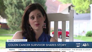 Colon cancer survivor shares a story