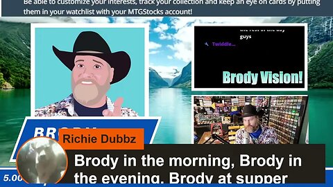 New! Brodys MTG Stocks & Talks Jan 9 2023