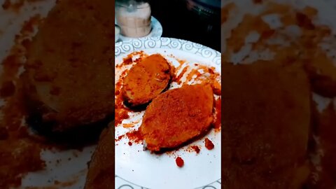 Fish fry Surmai | Rava, Ghati Masala, haldi, and salt #surmaifishfry #shorts #recipe #fishfry #food