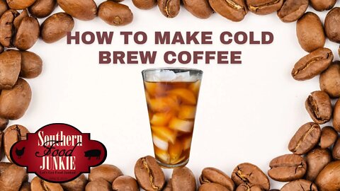 How to Make Cold Brew Coffee at Home EASY!