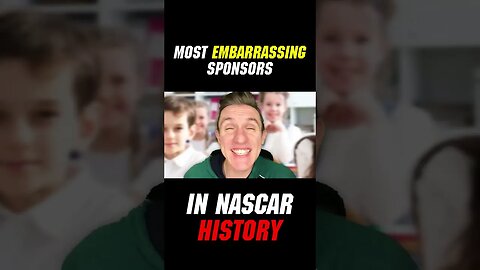 Most Embarrassing Sponsors in NASCAR History? | #Shorts