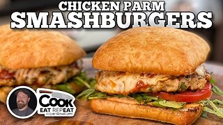 Chicken Parm Smash Burgers | Blackstone Griddles