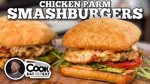 Chicken Parm Smash Burgers | Blackstone Griddles