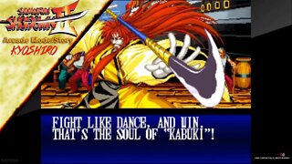 Samurai Shodown 2 - Arcade Mode/Story - Kyoshiro