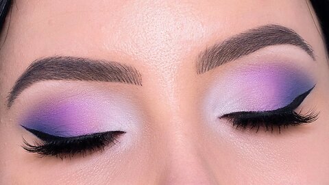 Flawless Purple Eye Makeup Tutorial: Summer Inspired Eye Look