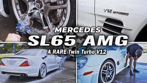 Mercedes SL65 AMG | Twin Turbo V12 | Detailing a Dirty, Yet Amazing Vehicle