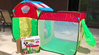 Kids Toddlers Instant Pop Up Playhouse Tent with Marine Balls by Excelvan review