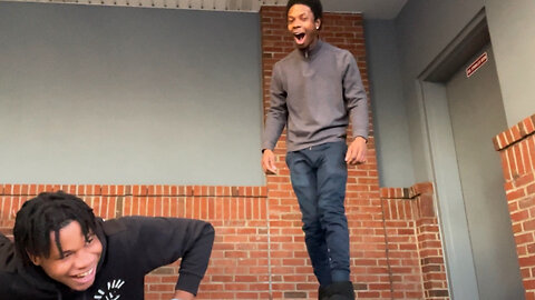 Surprising Strangers With CASH Prize After Push Up Competition Even If They Lose In The HOOD