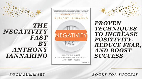 The Negativity Fast: Proven Techniques to Increase Positivity and Boost Success by Anthony Iannarino