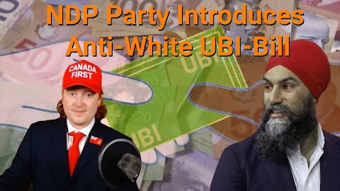 Tyler Russell || NDP Party Introduces Anti-White UBI-Bill