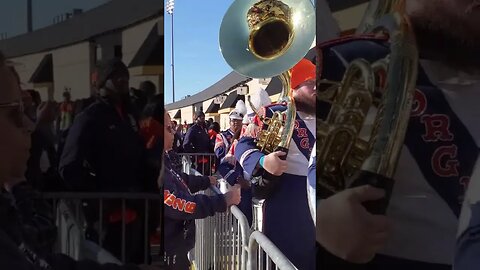 Morgan State University marching band 🥁🎺 stepping it out... #theuncomfortabletruth #podcast #hbcu