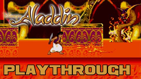 Disney's Aladdin - Sega Genesis Playthrough 😎Benjamillion