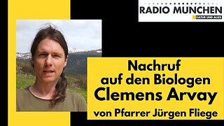 Nachruf auf den Biologen Clemens Arvay - von Pfarrer Jürgen Fliege