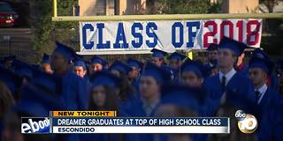 Dreamer graduates at top of high school class