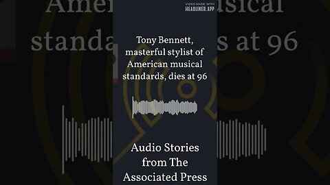 Tony Bennett, masterful stylist of American musical standards, dies at 96 | Audio Stories from...