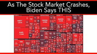 As the Stock Market Explodes, Biden Goes On Stage And Says THIS
