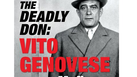 Journalist Anthony M. DeStefano discusses his book The Deadly Don: Vito Genovese, Mafia Boss.