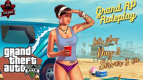 GTA 5 Grand RP Roleplay Server 3 Hindi Live Gameplay | Day 5 Grind Money
