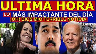 🔴SUCEDIO HOY! URGENTE HACE UNAS HORAS! LO MAS IMPACTANTE DE HOY MIERCOLES - NOTICIAS VENEZUELA HOY