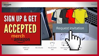 How To Apply To Merch By Amazon | Request Invitation