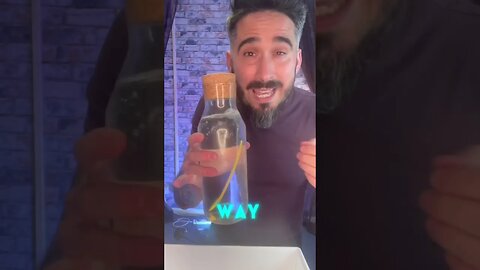 🤩Unbelievable Stick-in-a-Bottle Trick!