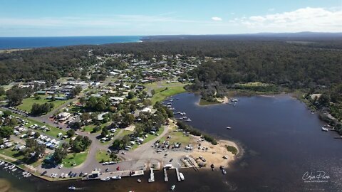 Mallacoota Foreshore Park #2 28 December 2021 by drone