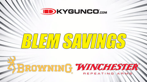 🚨 Exclusive Blem Savings on Browning & Winchester at KYGUNCO – Up to 40% Off 🤯