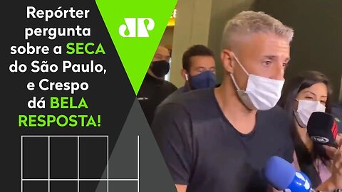 "Assumir o São Paulo é..." OLHA o que Crespo falou na CHEGADA ao Brasil!