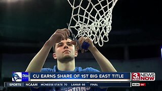 HIGHLIGHTS AND CELEBRATION: Creighton wins share of BIG EAST Title
