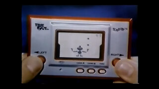 June 25, 1980 - Early Handheld Video Game 'Time Out'