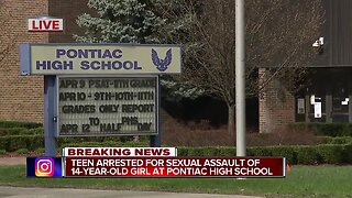15-year-old facing charges in alleged rape at Pontiac High School