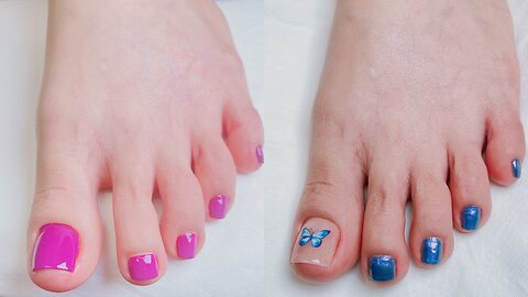 #01 Fun Nail/Toe/Foot Art Designs #OPI #Sundaystudio #2024