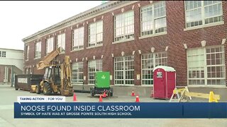 Noose found inside Grosse Pointe South High School room under construction