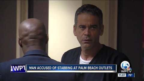 43-year-old man accused of attacking coworker with machete at Palm Beach Outlets