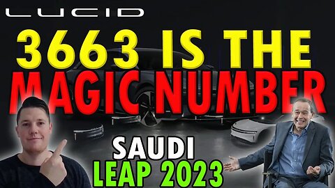 Lucid Magic Number: 3663 │ Lucid ESS Getting PIF Backing ⚠️ Lucid Investor Must Watch