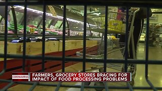 Farmers, grocery stores bracing for impact of food processing problems