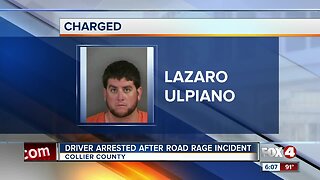 Man charged after road rage incident in Collier County
