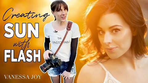 Flash Photography: How to Create Fake Golden Hour (Easy Tutorial)