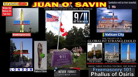 JUAN O SAVIN: 911 – Q is 17 (please see description for related info and links)