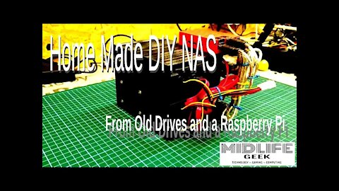 Homemade DIY NAS Using Raspberry Pi and Old hard Drives RAID