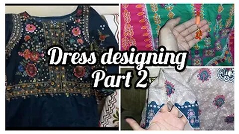 2023 dress designing video part 2 | fiza farrukh