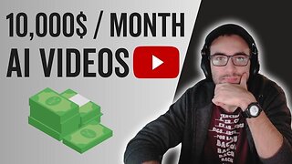 FREE Strategy: Earn $10k/Month from AI YouTube Videos