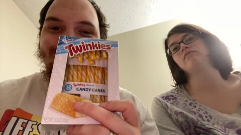 Twinkie ￼flavored ￼￼ candy canes-food review.