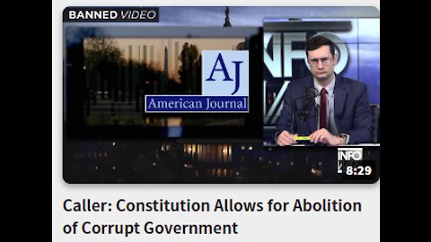 Caller: Constitution Allows for Abolition of Corrupt Government