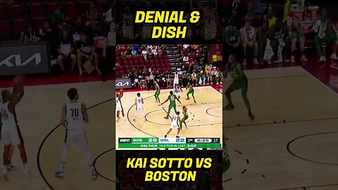 Kai Sotto with the DENIAL and the DISH #kaisotto #nba #summerleague2023
