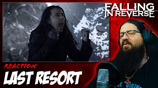 VIKING REACTS | FALLING IN REVERSE - "Last Resort (Reimagined)"