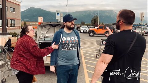 Tensions flare as atheist rages; manager boots us from Fred Meyer (Kroger) in Palmer, Alaska