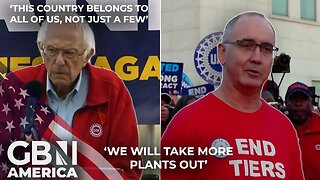'It's time for you to end your greed' | Bernie Sanders calls on automakers to negotiate with UAW